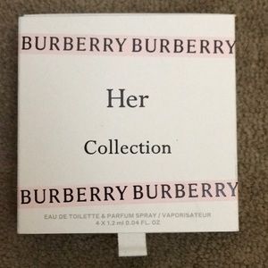 Burberry Her collection.